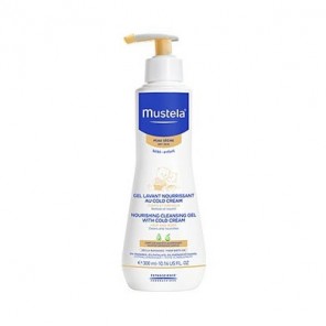 Mustela Gel lavant nourrissant au cold cream flacon pompe 300ml