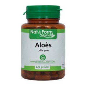 Nat&Form Aloe vera complément alimentaire 120 gélules