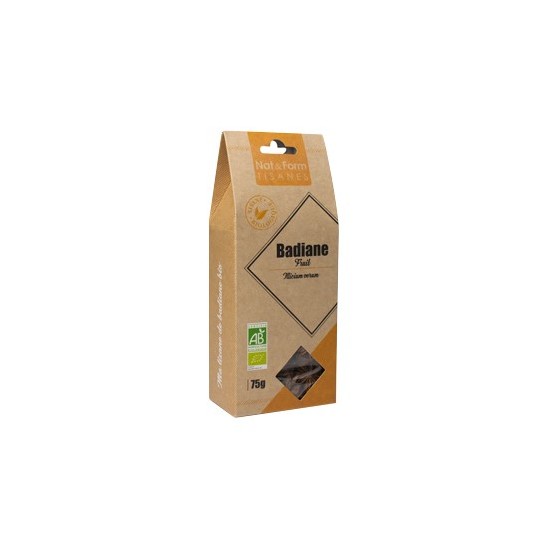 Nat&Form Badiane bio tisane 75g