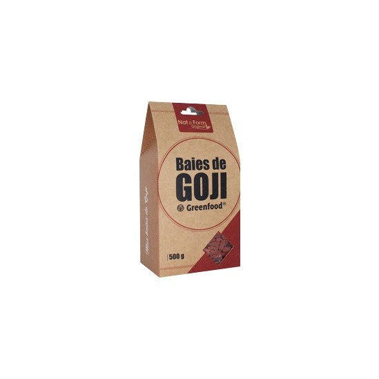 Nat&Form Baies de goji greenfood 500g