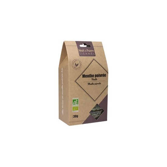 Nat&Form Menthe poivrée bio ma tisane 30g