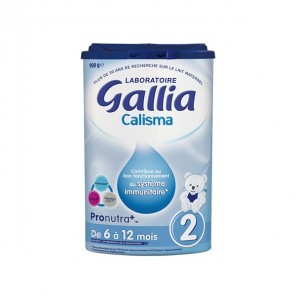 Gallia Calisma 2 préparation infantile boites 900g