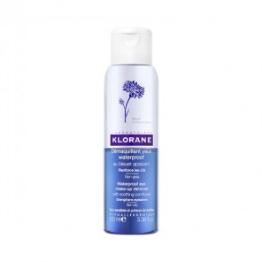 Klorane Démaquillant yeux waterproof au Bleuet apaisant 100ml