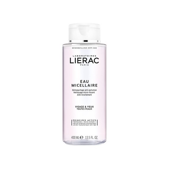 Lierac Eau Micellaire Démaquillage Anti-âge 400ml