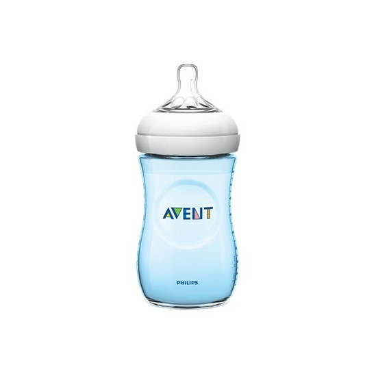 Avent Biberon naturel bleu 260ml