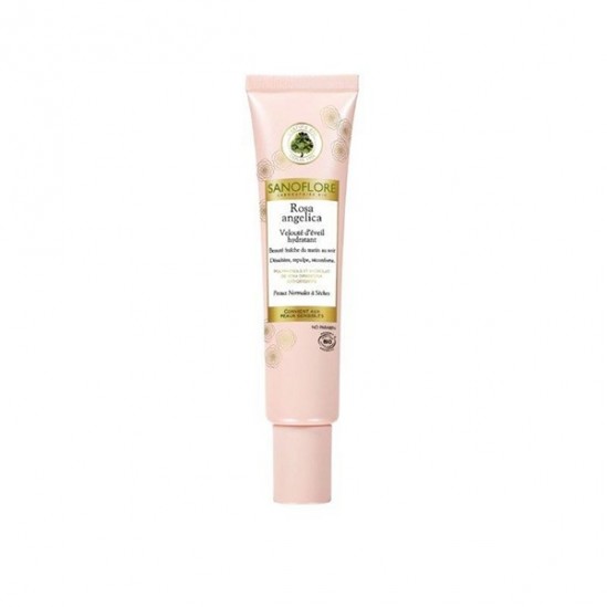 Sanoflore rosa angelica velouté d'éveil peau normale à sèche 40ml