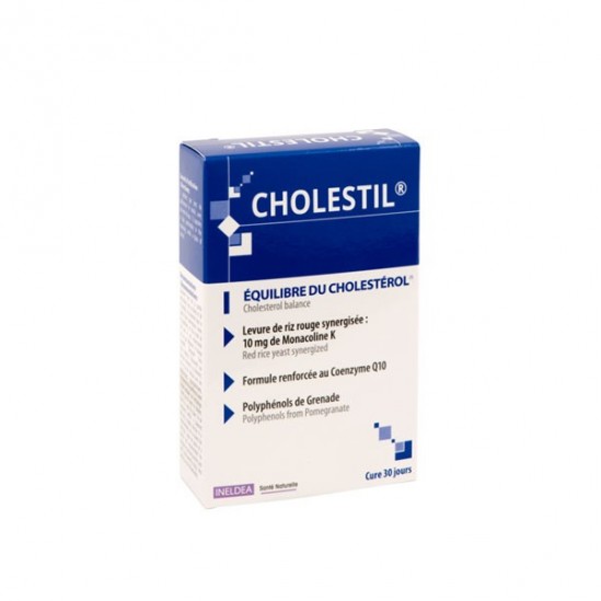 Ineldea cholestil équilibre cholesterol 60 gélules