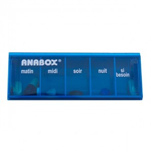 ANABOX PILULIER JOURNALIER 5 CASES