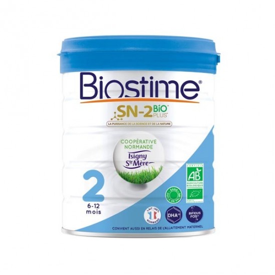 BIOSTIME LAIT BIO 2EME AGE 800G