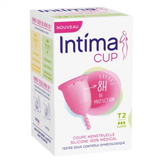 Intima cup flux abondant taille 2