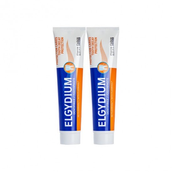 Elgydium dentifrice protection caries 75mlx2