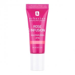 Erborian rose infusion huile pour lèvres 8ml