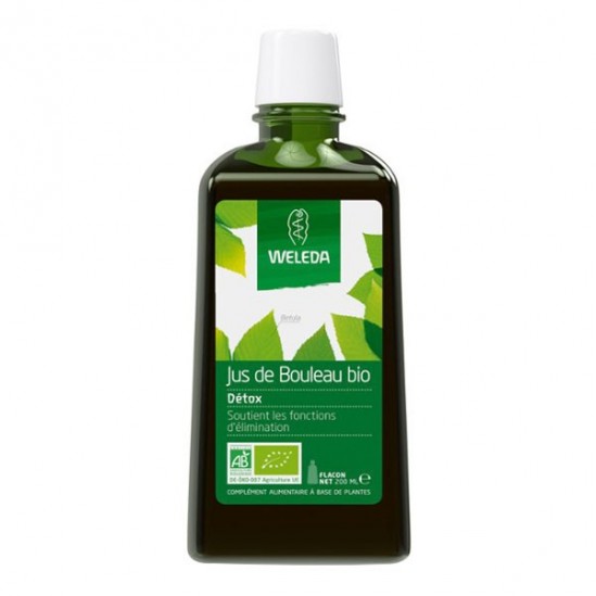 Weleda jus de bouleau bio détox 200ml