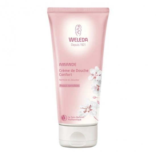 Weleda crème de douche confort à l'amande duo 200ml