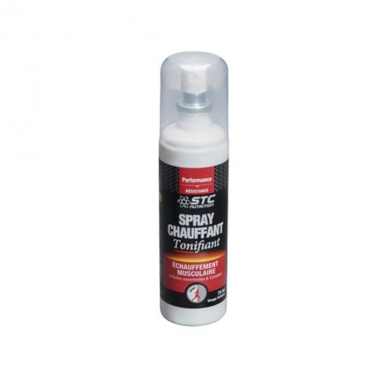 Stc nutrition spray chauffant tonifiant musculaire 75ml