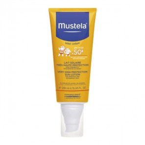 Mustela bébé-enfant lait solaire spf50 200ml