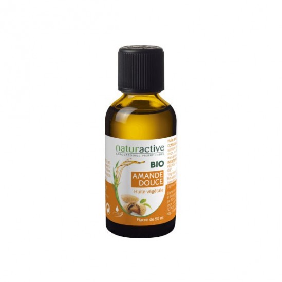 Naturactive amande douce huile végétale bio flacon 50ml