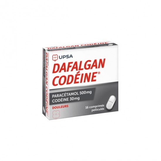 Dafalgan codeine 16 comprimés pelliculés