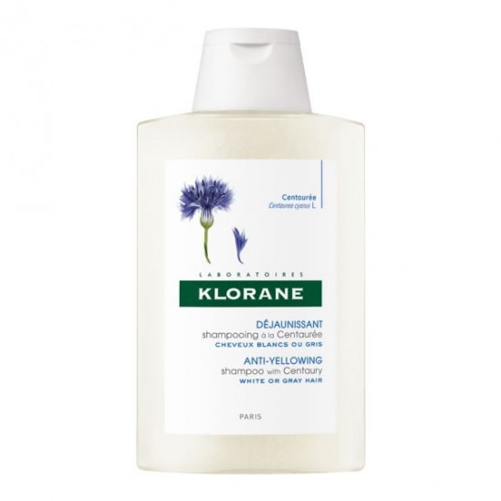 Klorane shampooing déjaunissant à la centaurée 200ml