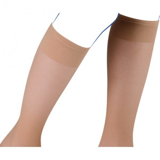 Thuasne chaussettes incognito absolu c2 t4 normal beige doré