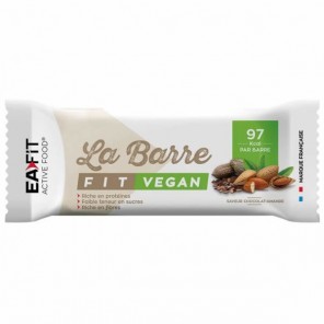 Eafit la barre fit vegan saveur chocolat amande boite de 12 x 28g