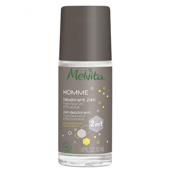 Melvita homme déodorant 24h 50ml