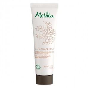 Melvita l'argan bio crème mains veloutée 30ml