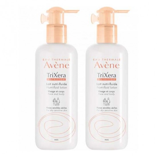 Avène Trixera Nutrition Nettoyant Nutri-fluide 400 ml  2X400 ml 