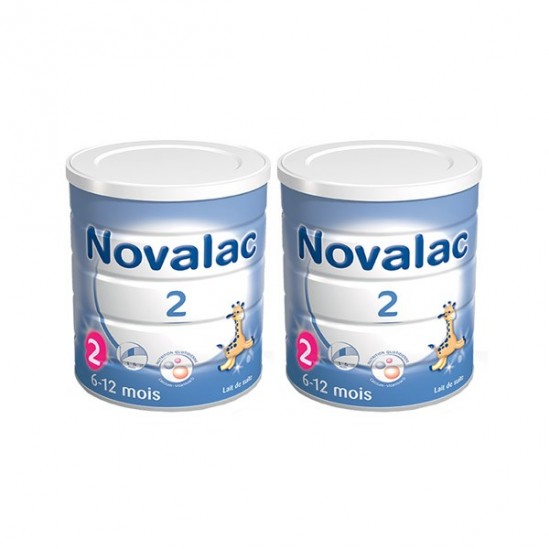 Novalac lait 2éme âge 2 x 800g