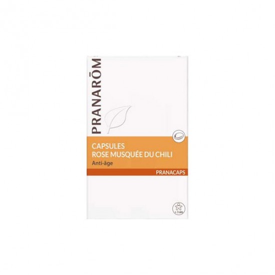 Pranarôm pranacaps rose musquée du chili 40 capsules