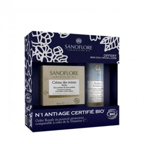 Sanoflore coffret riche des reines 50ml et eau micéllaire 50ml