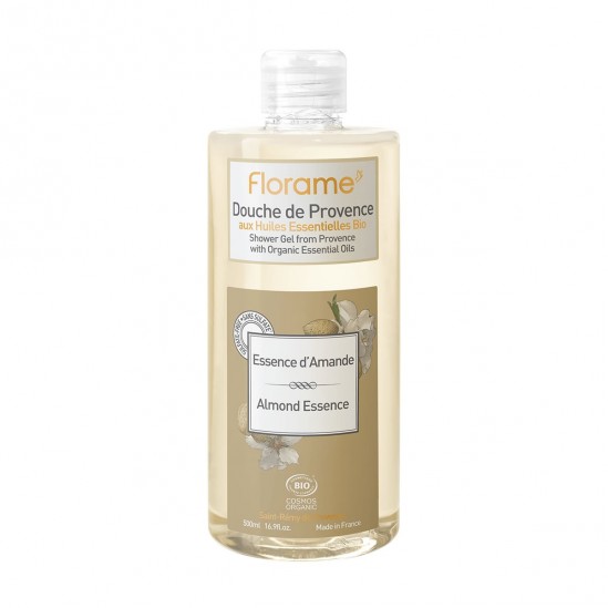 Florame gel douche de provence essence d'amande 1L