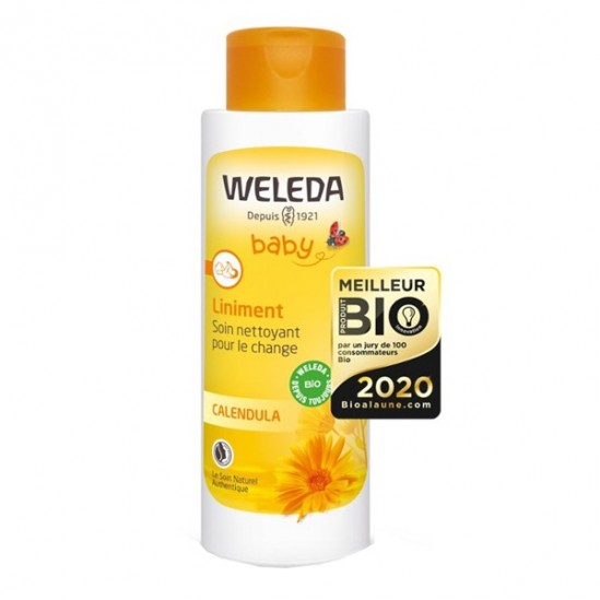 Weleda bébé liniment soin nettoyant change 400ml