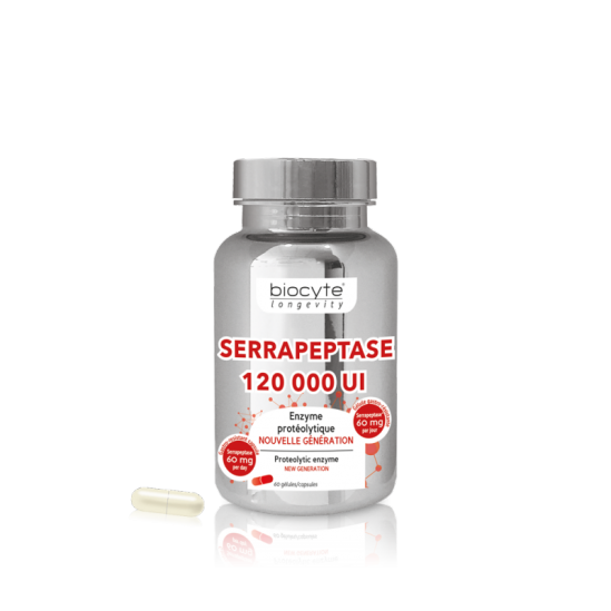 Biocyte serrapeptase 120 000UI