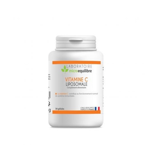 Microequilibre vitamine c liposomale 30gélules