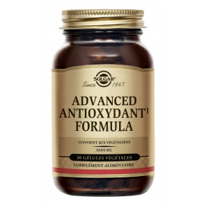 Solgar advanced antioxydant formula 30 gélules