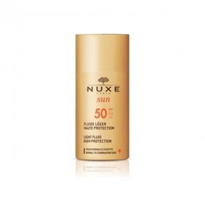 Nuxe sun fluide léger spf50 50ml