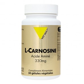 Vitall+ l-carnosine 330mg 30 gélules