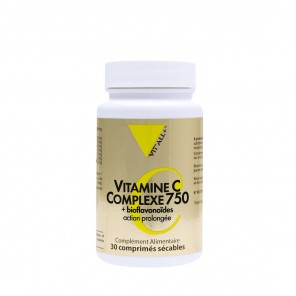 Vitall+ vitamine c 750 60 comprimés secables