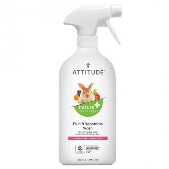 Attitude nettoyant fruit et légumes 800ml