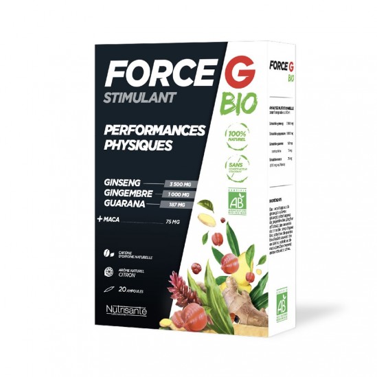 Nutrisanté force g stimulant bio