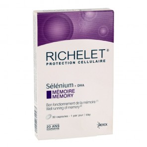 Richelet protection cellulaire mémoire 30 capsules