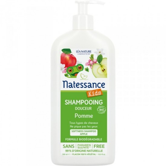 Natessance shampooing kids bio pomme 500ml