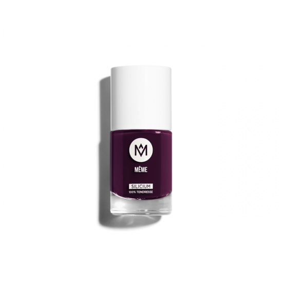 Même le vernis au silicium aubergine 10ml