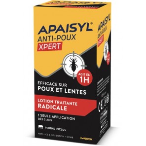 Apaisyl anti-poux xpert lotion traitante radicale