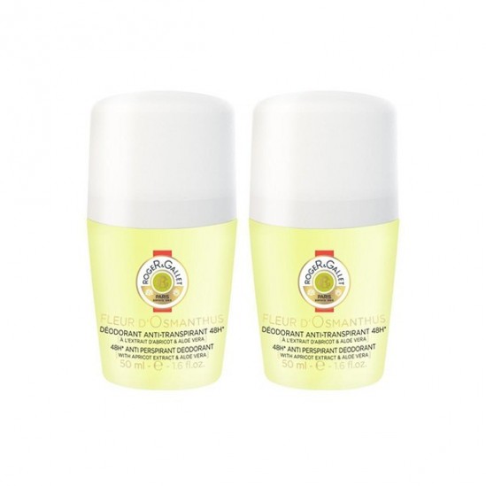 Roger & gallet fleur d'osmanthus déodorant lot de 2