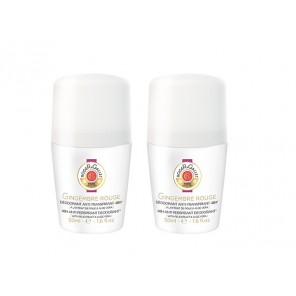 Roger & gallet gimgembre rouge déodorant lot de 2