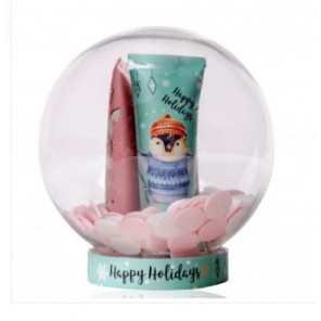 Tentation cadeau de Noël coffret corps & les mains Happy holidays