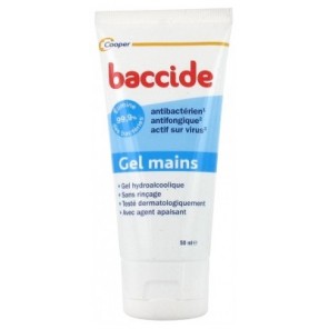 Cooper Baccide gel mains parfum classique 50ml