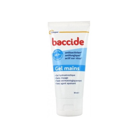 Cooper Baccide gel mains parfum classique 50ml